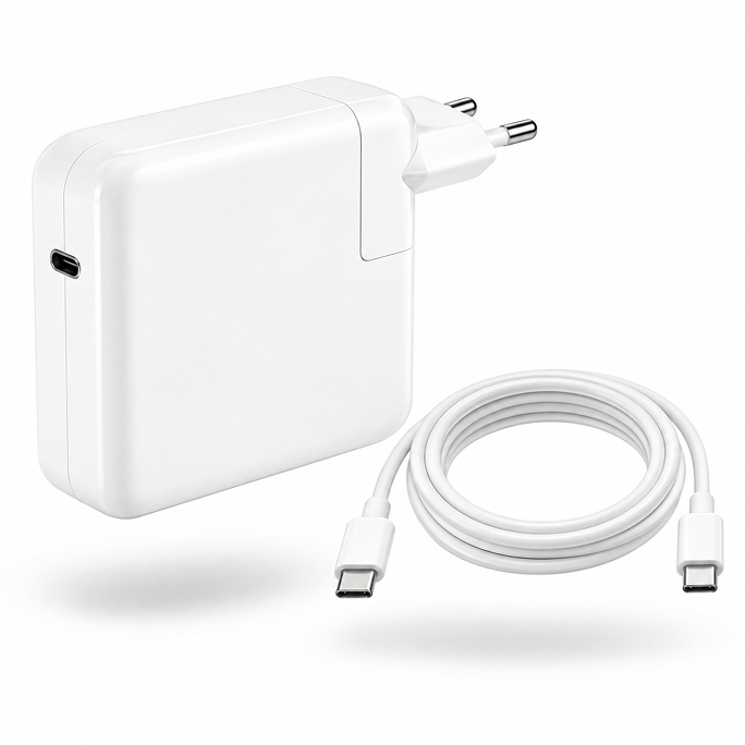 JLC EU 96W Type C Power Adapter + Cable - White (Bulk), Image 2