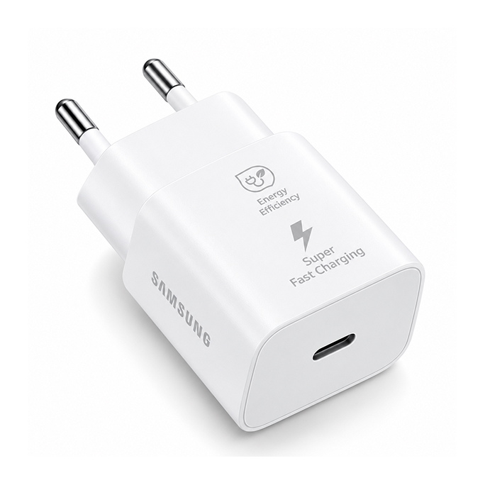 Samsung 25W USB-C Fast Adapter EP-T2510 - White, Image 3