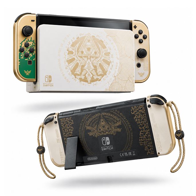 Nintendo Switch OLED Console Zelda: Tears of the Kingdom Limited Edition, Afbeelding 2