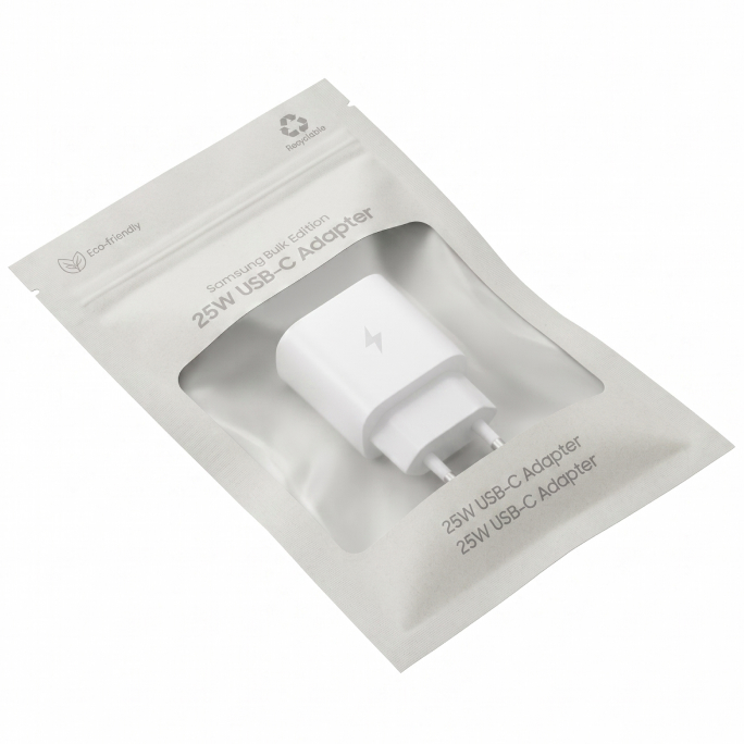 Samsung 25W USB-C Fast Adapter EP-TA800 Bulk - White, Image 5
