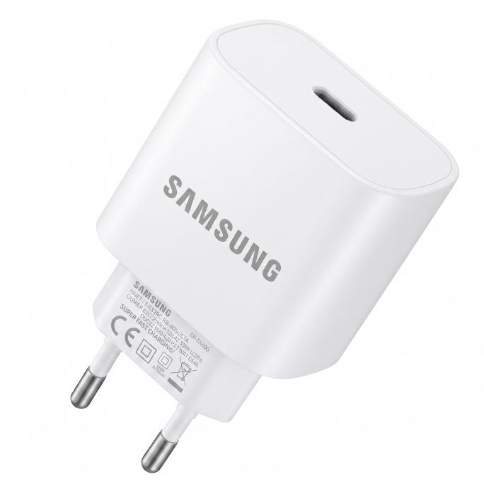Samsung 25W USB-C Fast Adapter EP-TA800 Bulk - White, Image 4