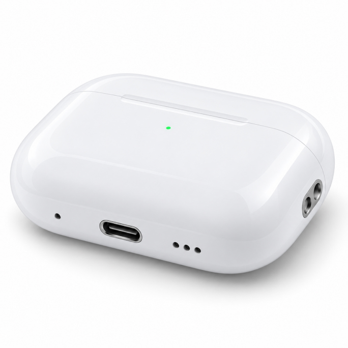 Apple AirPods Pro 2nd Gen. with MagSafe Charging Case (USB-C) - White, Image 4