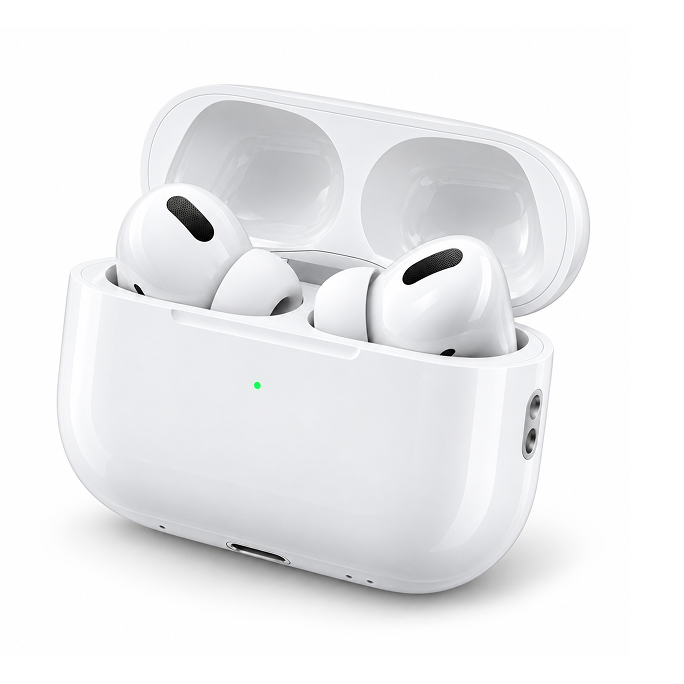 Apple AirPods Pro 2nd Gen. with MagSafe Charging Case (USB-C) - White, Image 3