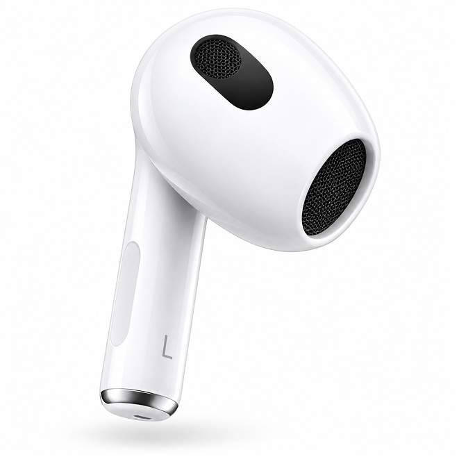Apple AirPods 3rd Gen. with MagSafe Charging Case - White, Image 5