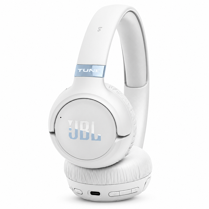 JBL Tune 680NC Headset - White, Afbeelding 3