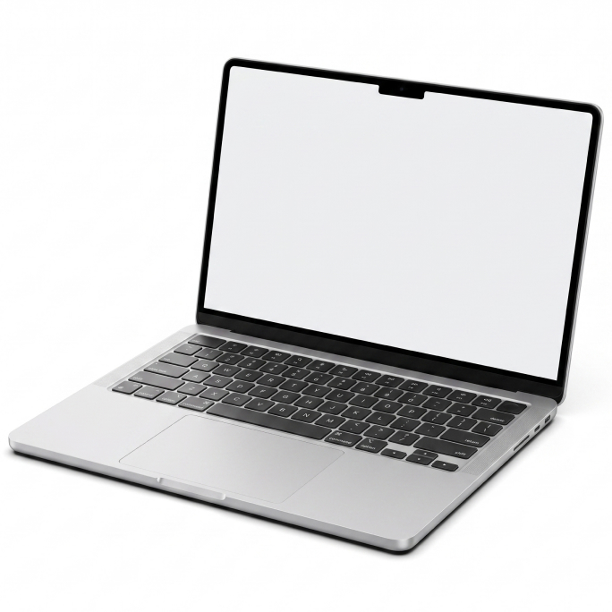 Apple MacBook Neo 13 A18 2026 QWERTY 8GB RAM 256GB - Silver, Image 2