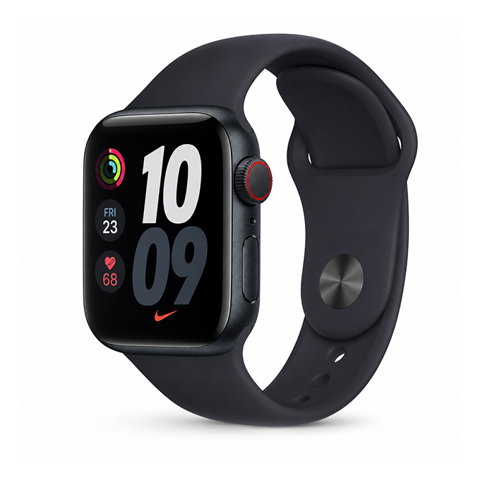 Watch Apple Watch SE2 (2024) GPS + Cellular 40mm Midnight Aluminum Case with Sport Band S/M - Midnight, 233€, Afbeelding 3 Watch Apple Watch SE2 (2024) GPS + Cellular 40mm Midnight Aluminum Case with Sport Band S/M - Midnight, Afbeelding 3