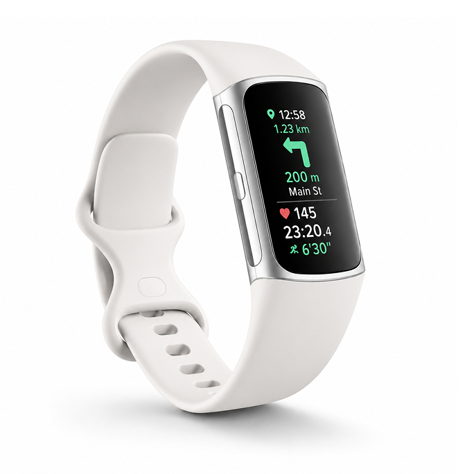 Watch Google Fitbit Charge 6 - Porcelain, Afbeelding 3