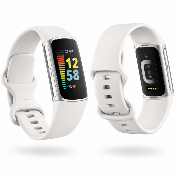 Watch Google Fitbit Charge 6 - Porcelain, Afbeelding 2