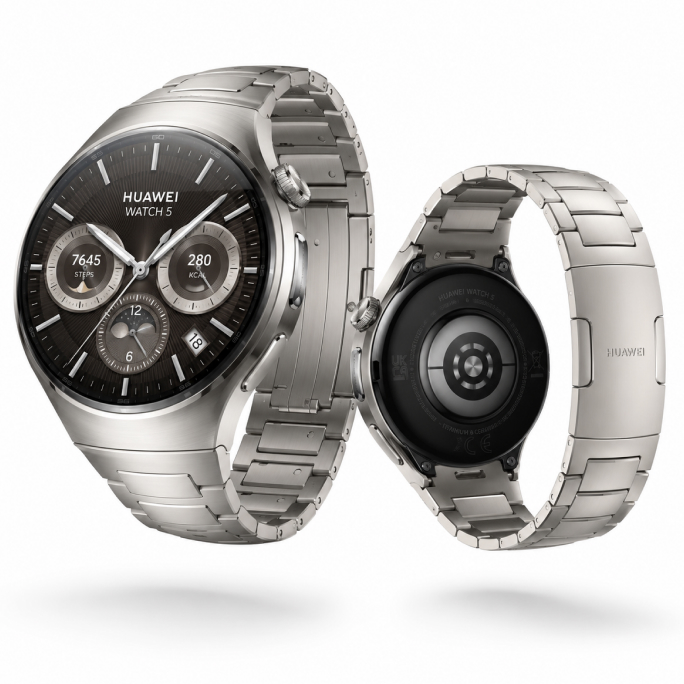 Watch Huawei Watch 5 46mm - Titanium Silver, 318€, Image 2 Watch Huawei Watch 5 46mm - Titanium Silver, Image 2