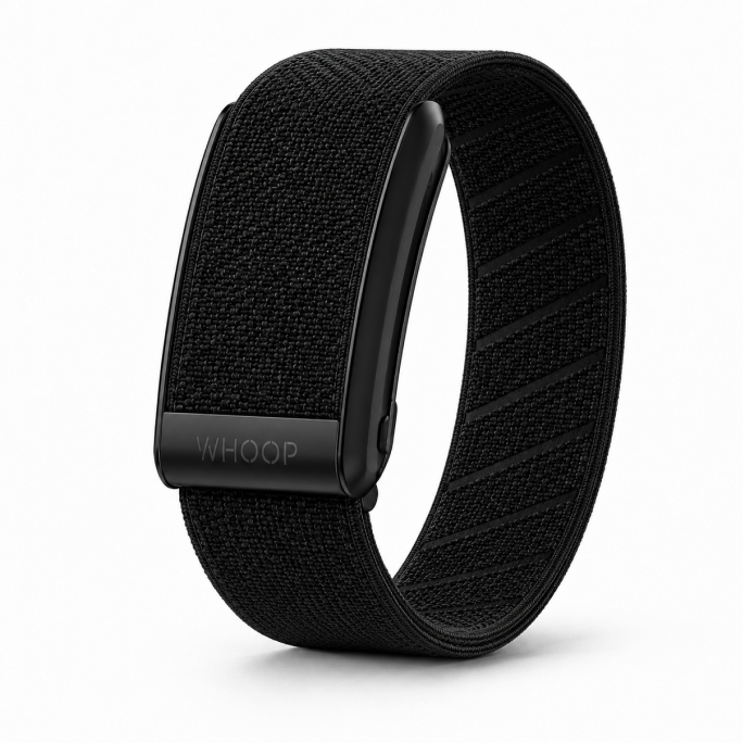 WHOOP MG Life 5.0, One Health and Fitness Tracker, 12 Month Membership, Jet Black, Afbeelding 3