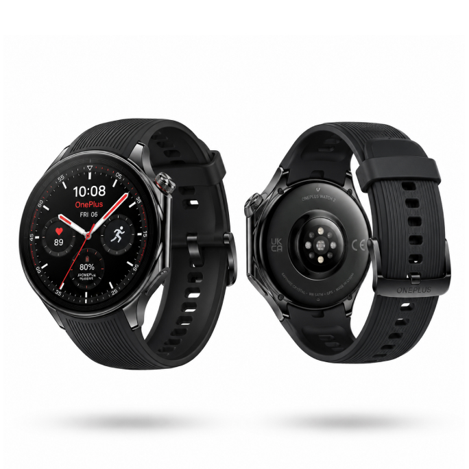 Watch OnePlus Watch 2 - Black, 132€, Image 2 Watch OnePlus Watch 2 - Black, Image 2