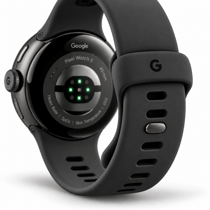 Watch Google Pixel Watch 5 45mm BT - Obsidian, Image 5