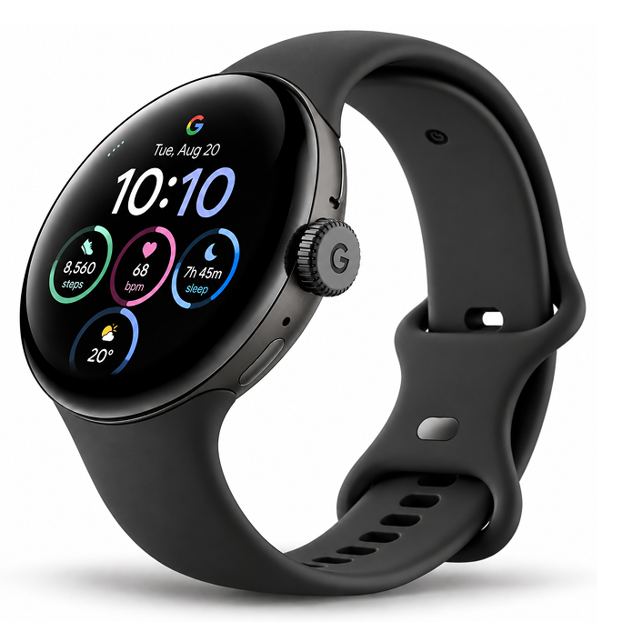 Watch Google Pixel Watch 5 45mm BT - Obsidian, Image 4