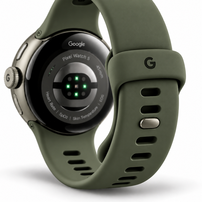 Watch Google Pixel Watch 5 45mm BT - Olive, Image 5