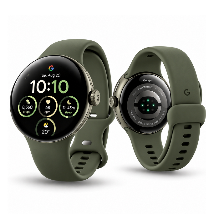 Watch Google Pixel Watch 5 45mm BT - Olive, Image 2