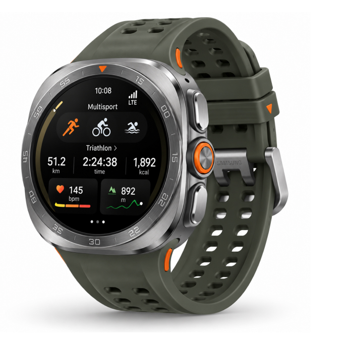 Watch Samsung Galaxy Watch Ultra 2 L715 (2026) 47mm LTE Region East- Titanium Silver, 491€, Image 3 Watch Samsung Galaxy Watch Ultra 2 L715 (2026) 47mm LTE Region East- Titanium Silver, Image 3