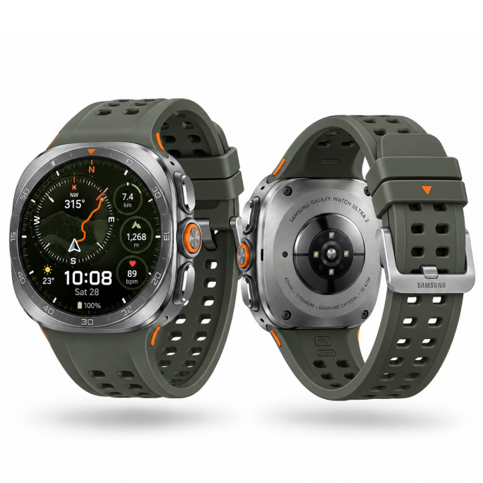 Watch Samsung Galaxy Watch Ultra 2 L715 (2026) 47mm LTE Region East- Titanium Silver, 491€, Image 2 Watch Samsung Galaxy Watch Ultra 2 L715 (2026) 47mm LTE Region East- Titanium Silver, Image 2