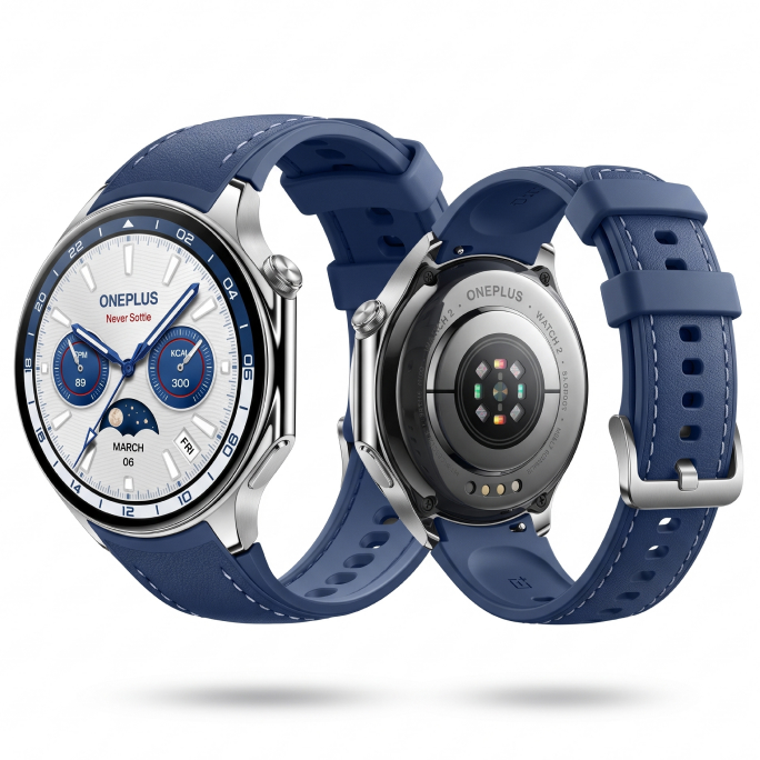 Watch OnePlus Watch 2 - Blue , 132€, Image 2 Watch OnePlus Watch 2 - Blue , Image 2