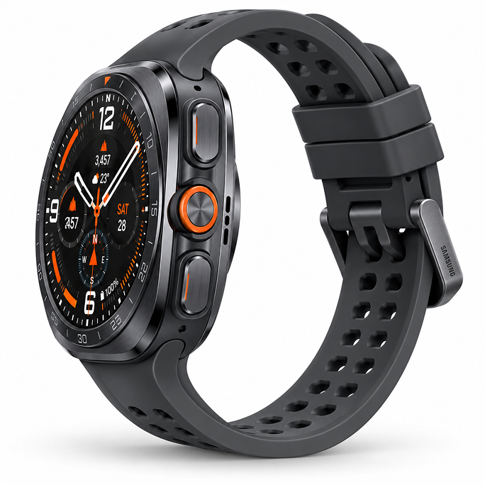 Watch Samsung Galaxy Watch Ultra 2 L715 (2026) 47mm LTE Region East - Titanium Grey, Image 4