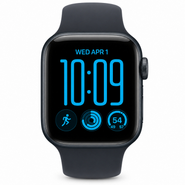 Watch Apple Watch SE 3 (2025) GPS 44mm Midnight Aluminium Case with Sport Band M/L - Midnight