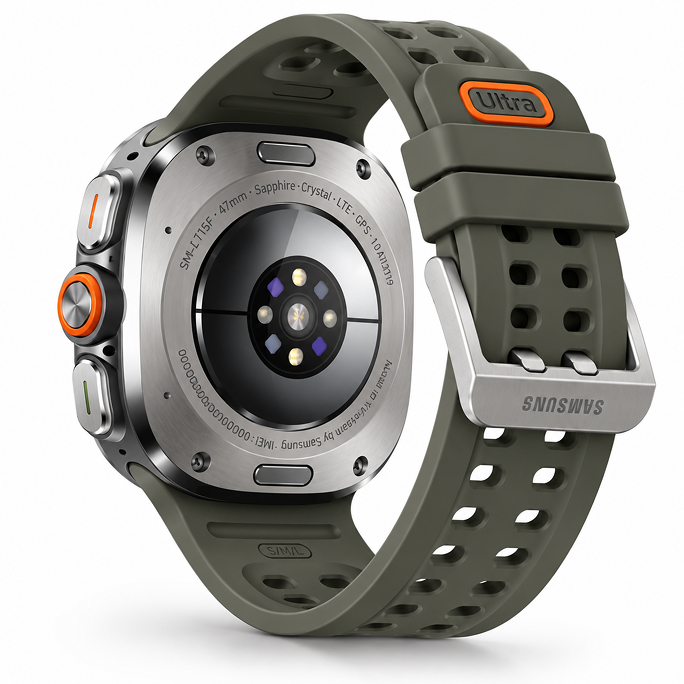Watch Samsung Galaxy Watch Ultra 2 L715 (2026) 47mm LTE Region West - Titanium Silver, 491€, Afbeelding 3 Watch Samsung Galaxy Watch Ultra 2 L715 (2026) 47mm LTE Region West - Titanium Silver, Afbeelding 3