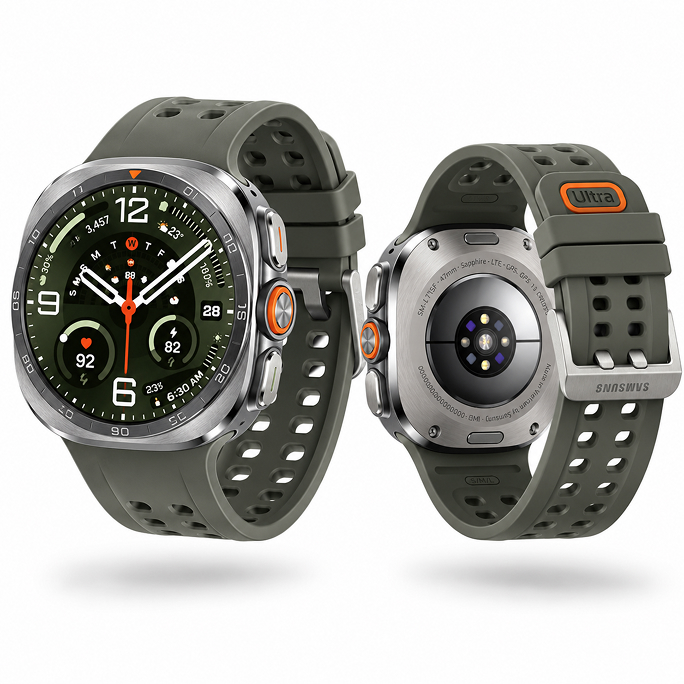 Watch Samsung Galaxy Watch Ultra 2 L715 (2026) 47mm LTE Region West - Titanium Silver, 491€, Afbeelding 5 Watch Samsung Galaxy Watch Ultra 2 L715 (2026) 47mm LTE Region West - Titanium Silver, Afbeelding 5