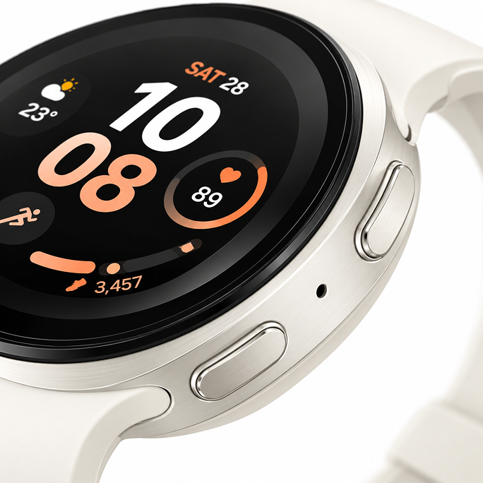 Watch Samsung Galaxy Watch 9 L340 40mm BT - Cream, Afbeelding 2