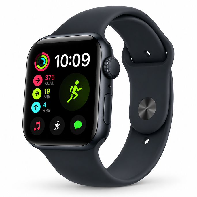 Watch Apple Watch SE 3 (2025) GPS 40mm Midnight Aluminium Case with Sport Band S/M - Midnight, 265€, Afbeelding 2 Watch Apple Watch SE 3 (2025) GPS 40mm Midnight Aluminium Case with Sport Band S/M - Midnight, Afbeelding 2