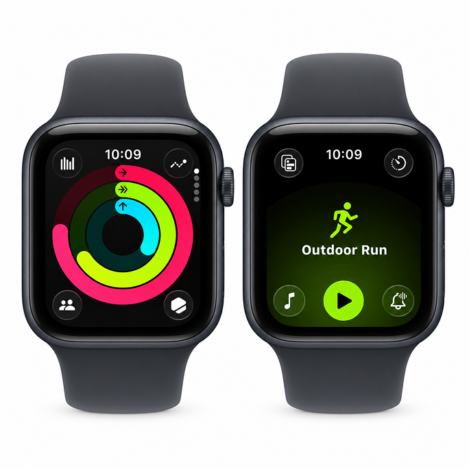 Watch Apple Watch SE 3 (2025) GPS 40mm Midnight Aluminium Case with Sport Band S/M - Midnight, 265€, Afbeelding 4 Watch Apple Watch SE 3 (2025) GPS 40mm Midnight Aluminium Case with Sport Band S/M - Midnight, Afbeelding 4