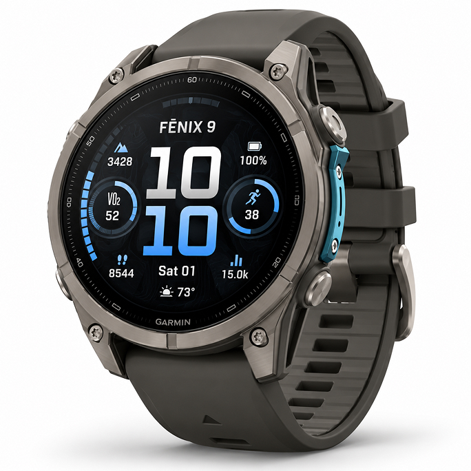 Watch Garmin Fenix 9 Amoled GPS 51mm - SlateGrey/Titan, Afbeelding 4
