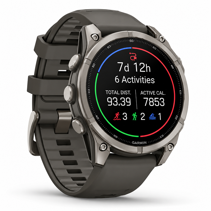 Watch Garmin Fenix 9 Amoled GPS 51mm - SlateGrey/Titan, Afbeelding 6