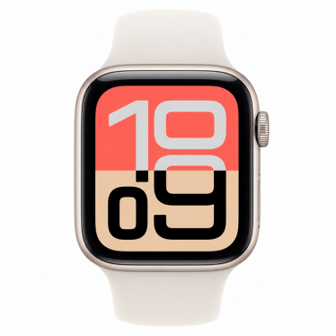 Watch Apple Watch SE 3 (2025) GPS 44mm Starlight Aluminium Case with Sport Band M/L - Starlight