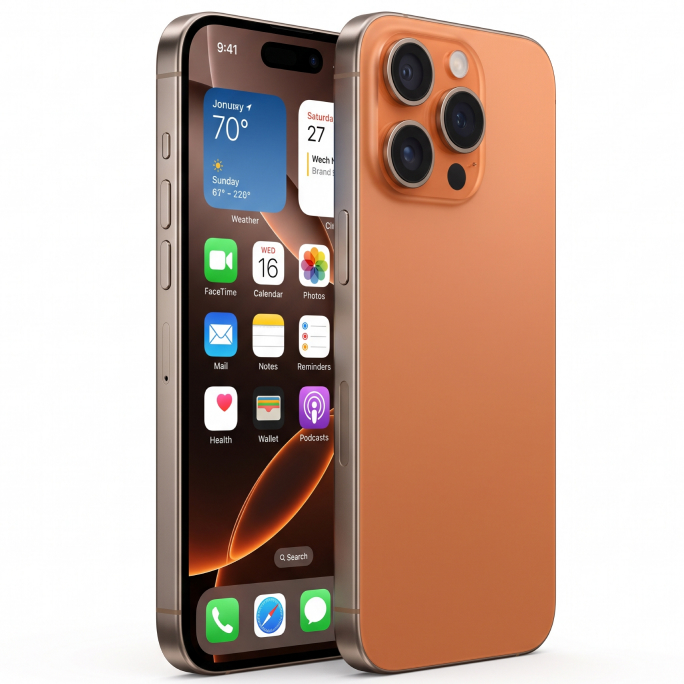 Apple iPhone 17 Pro 256GB - Cosmic Orange, Image 2