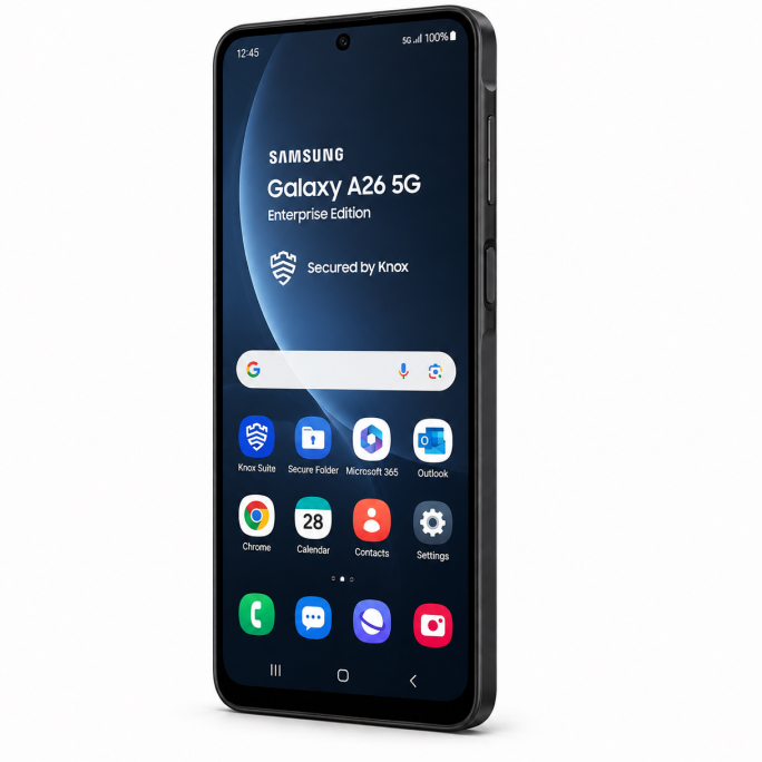 Samsung Galaxy A26 5G A266 Dual Sim 6GB RAM 128GB Enterprise Edition - Black, 238€, Image 4 Samsung Galaxy A26 5G A266 Dual Sim 6GB RAM 128GB Enterprise Edition - Black, Image 4