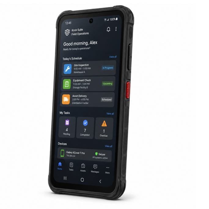 Samsung Galaxy XCover 7 Pro G766B 5G Dual Sim 6GB RAM 128GB Enterprise Edition - Black, Image 4