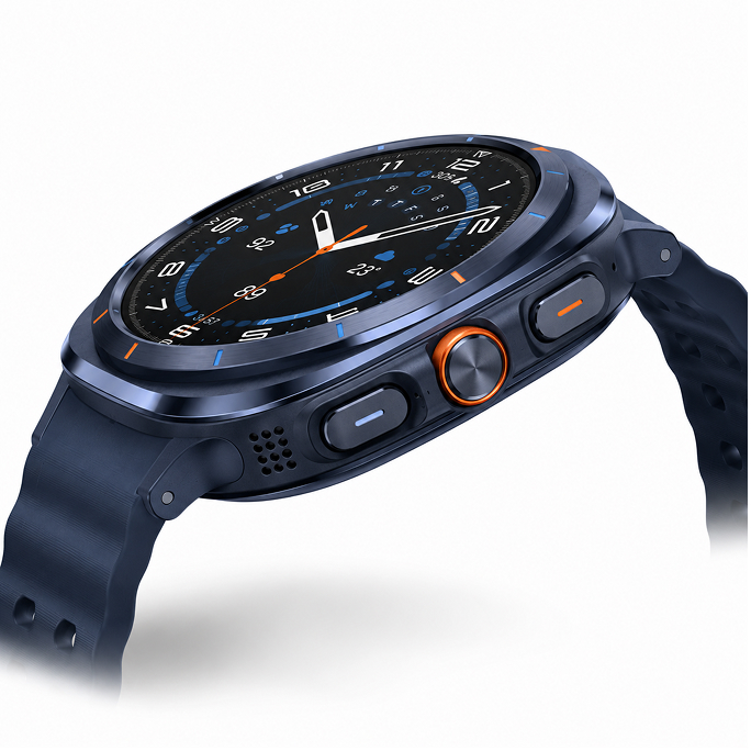 Watch Samsung Galaxy Watch Ultra L705 (2025) 47mm LTE Region West - Titanium Blue, Image 4