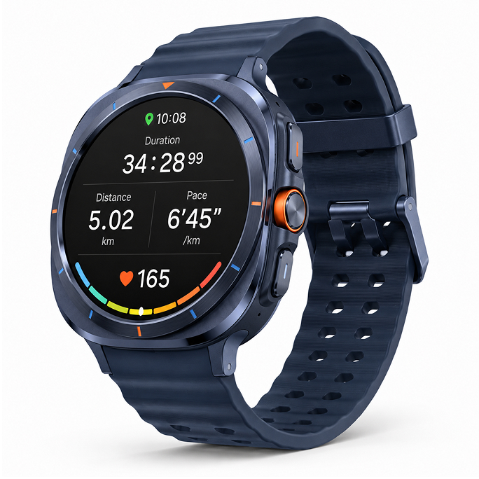 Watch Samsung Galaxy Watch Ultra L705 (2025) 47mm LTE Region West - Titanium Blue, Image 3