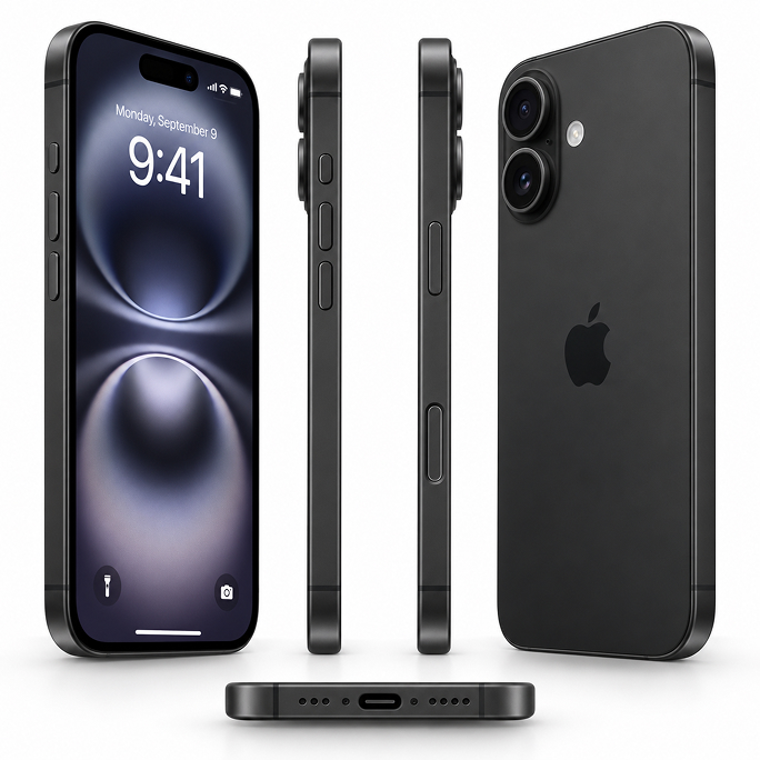 Apple iPhone 16 128GB - Black, Image 4