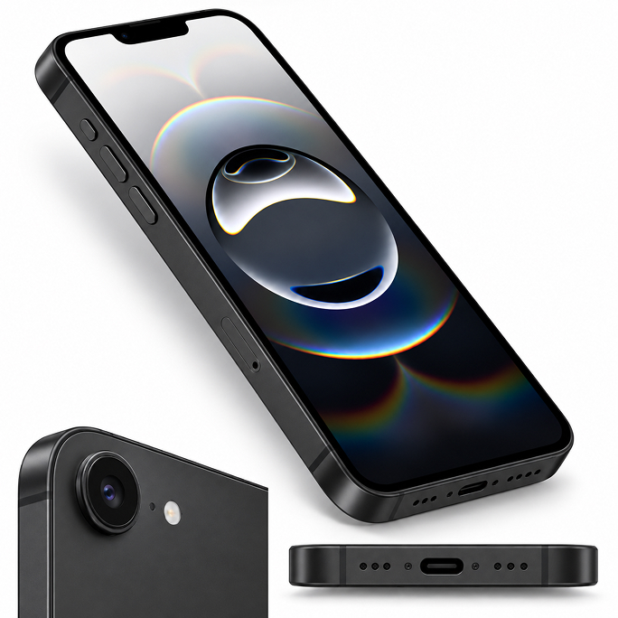 Apple iPhone 16e 128GB - Black, 717€, Image 4 Apple iPhone 16e 128GB - Black, Image 4
