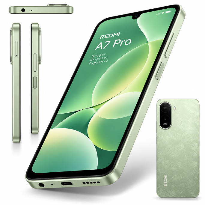 Xiaomi Redmi A7 Pro 4G Dual Sim 4GB RAM 64GB - Green, Image 4