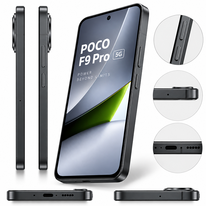 Xiaomi Poco F9 Pro 5G Dual Sim 12GB RAM 256GB - Black, Image 4