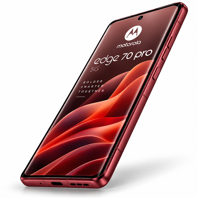 Motorola XT2607-1 Moto Edge 70 Pro 5G 8GB RAM 256GB - Red, Image 4