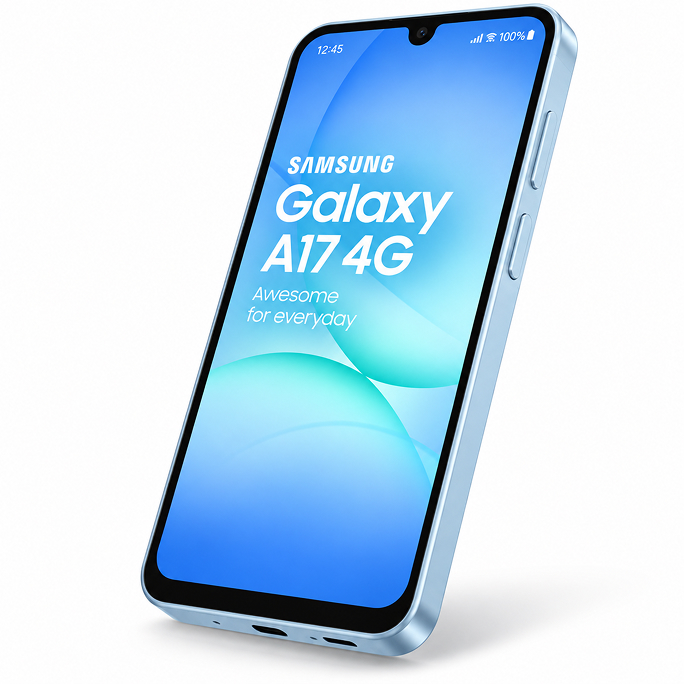 Samsung Galaxy A17 4G A175 Dual Sim 4GB RAM 128GB - Light Blue, Image 3