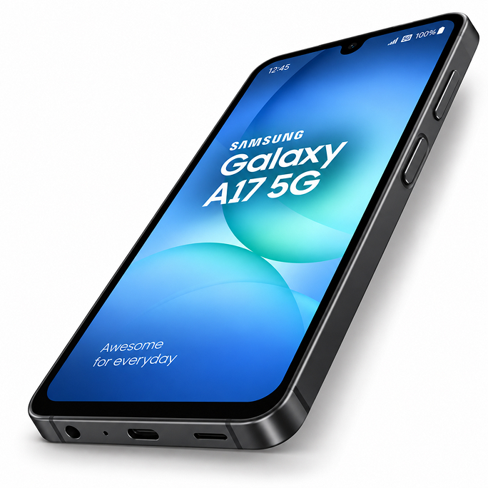 Samsung Galaxy A17 5G A176 Dual Sim 4GB RAM 128GB - Black, Image 4