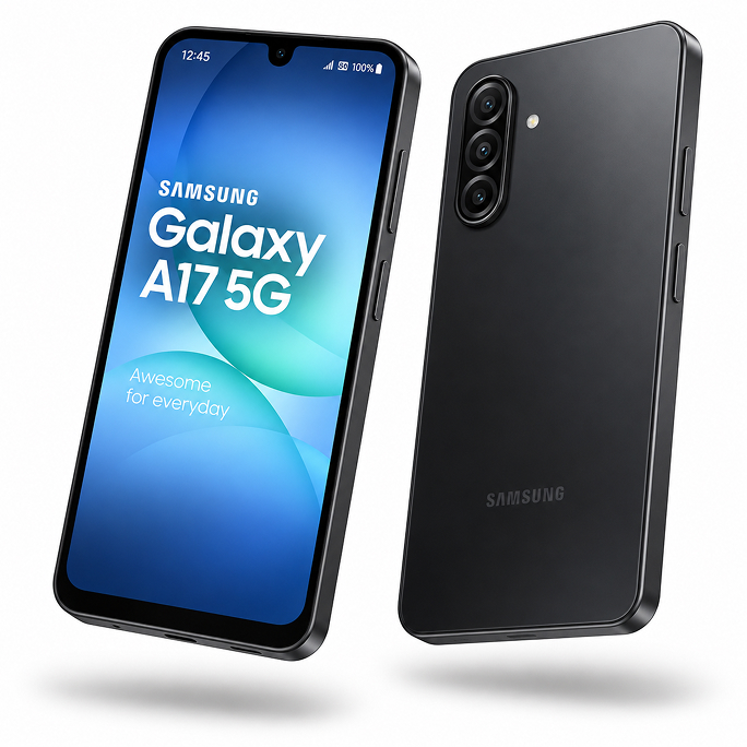 Samsung Galaxy A17 5G A176 Dual Sim 4GB RAM 128GB - Black, Image 2