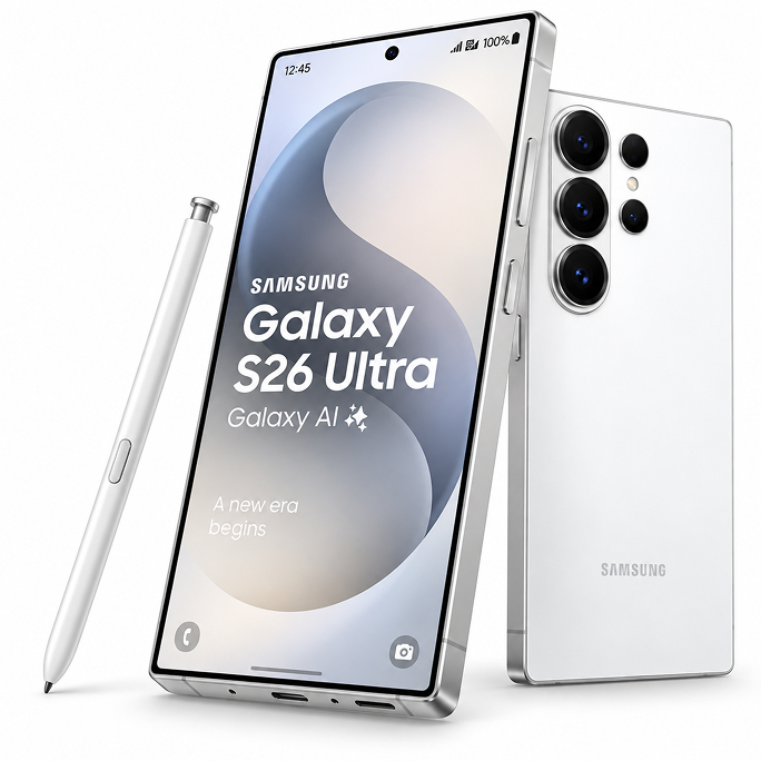 Samsung Galaxy S26 Ultra S948 5G Dual Sim 12GB RAM 1TB - White, Image 3
