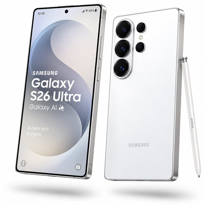 Samsung Galaxy S26 Ultra S948 5G Dual Sim 12GB RAM 1TB - White, Image 2