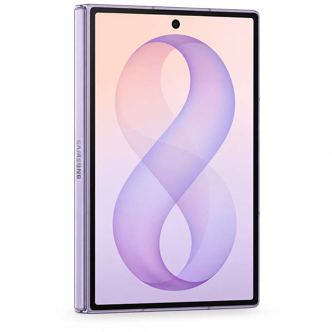 Samsung Galaxy Z Fold8 F971B 5G 12GB RAM 512GB - Lavender, Image 4