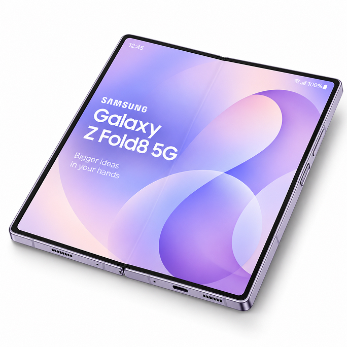 Samsung Galaxy Z Fold8 F971B 5G 12GB RAM 512GB - Lavender, Image 3